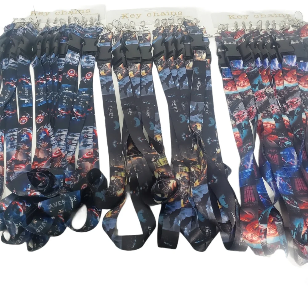 🆕Marvel Key Chain Holder/ID Lanyards Stocking Stuffers